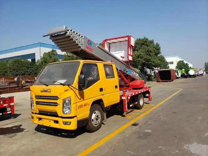 东西湖附近云梯车出租 砂石搬运